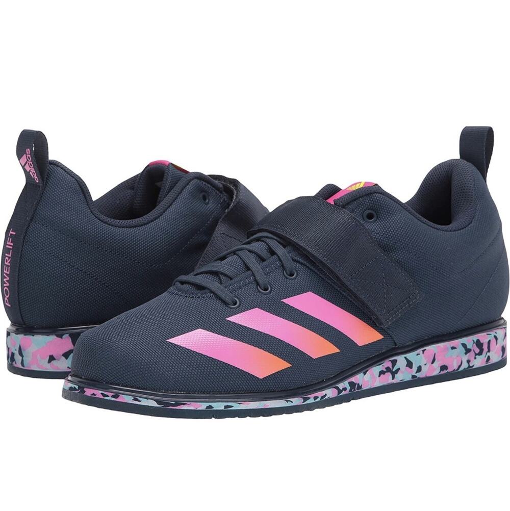 Adidas Powerlift Weightlifting Shoes Gym Crossfit Box Mens 13 Fast Ship NEW